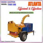 Mobile Large Wood Chipper (TKWC-300)