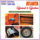 Mobile Large Wood Chipper (TKWC-300)